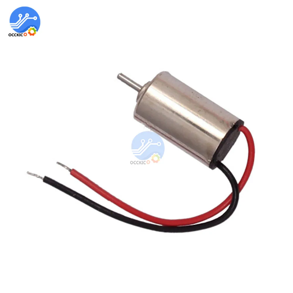 DC 1 5 V 3V микро мотор 610 Hobby шестерни высокоскоростной бесщеточный для