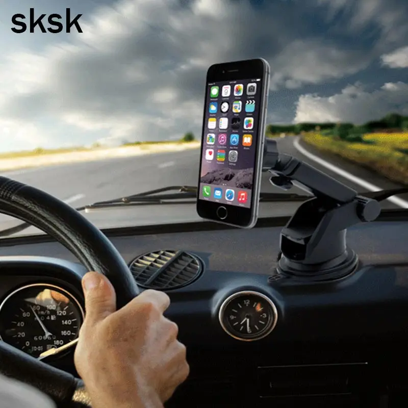 SKSK магнитный автомобильный держатель телефона для лобового стекла комплект
