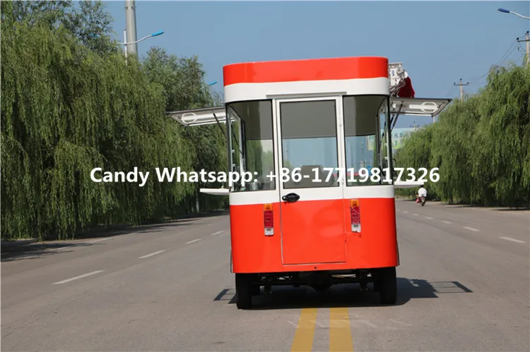 Лидер продаж Мобильная электрическая тележка для пищевых продуктов грузовик еды