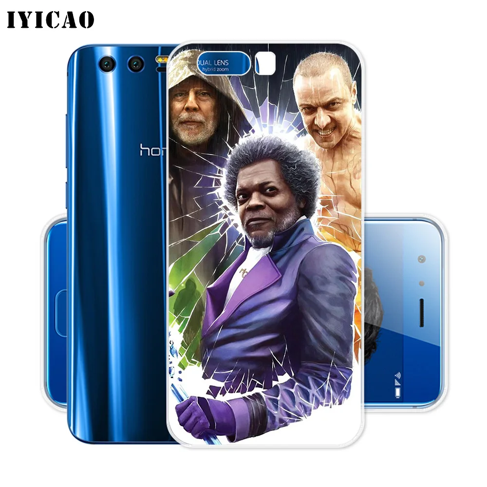 IYICAO стеклянный Мягкий силиконовый чехол для Huawei Y9 Y7 Y6 Prime 2018 Honor 8C 8X8 9 10 Lite 7X 7C 6A 7A Pro |