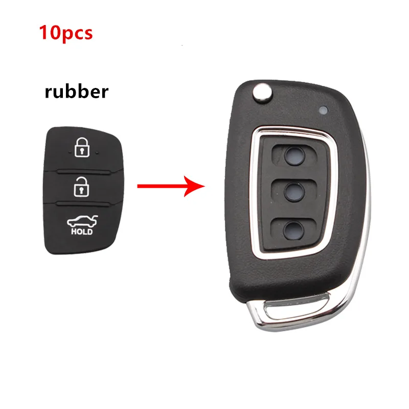 Keyecu 10 шт./лот новые автомобильные резиновые сменные детали Чехол для