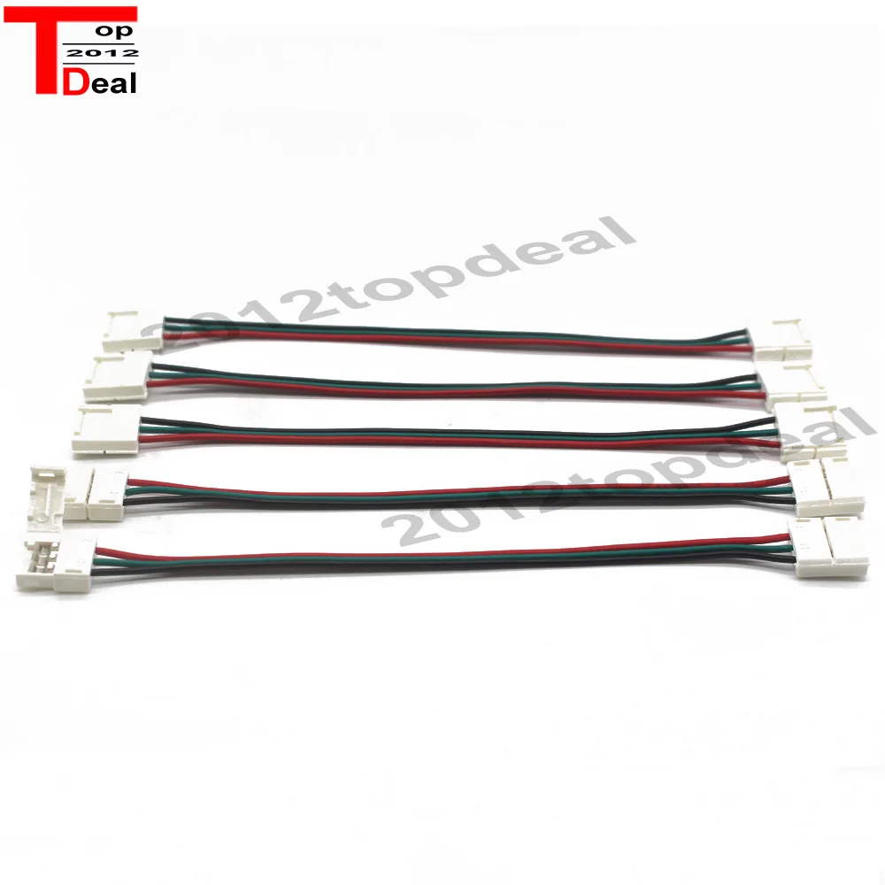 5 шт. 3-контактный RGB-разъем для светодиодной ленты WS2812B WS2811 | Лампы и освещение