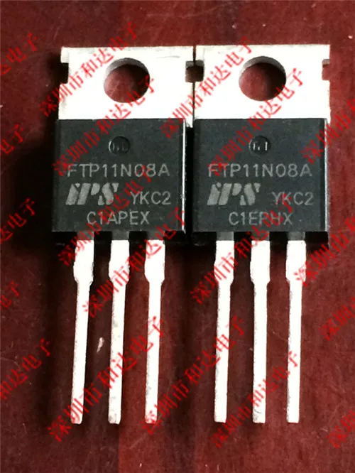 10 шт FTP11N08A TO220 TO 220|Регуляторы напряж./стабилизаторы| |