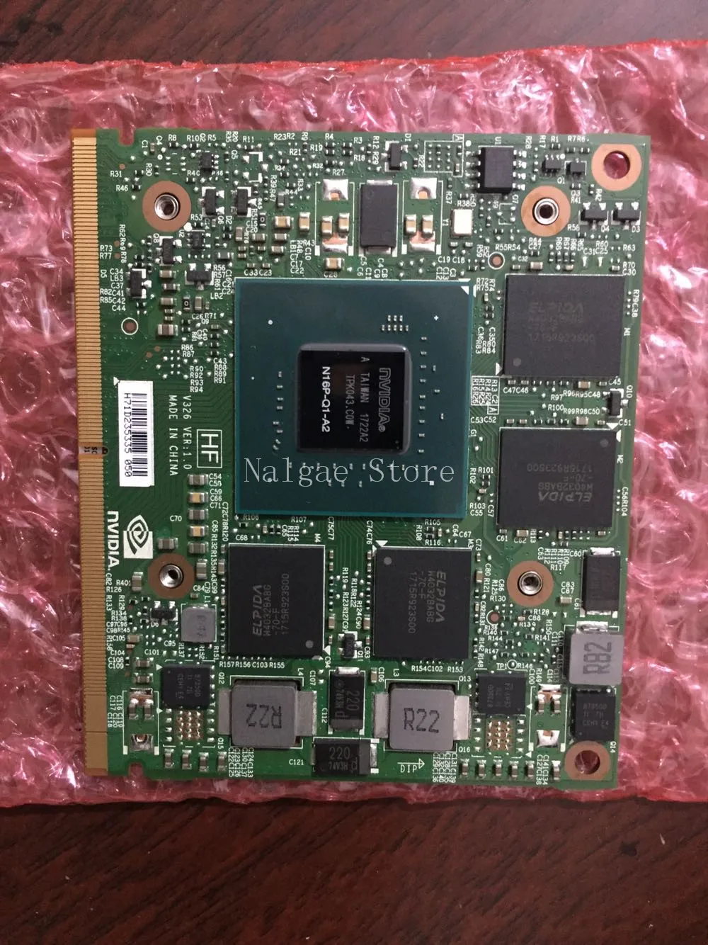 

Brand NVidia Quadro M1000M Graphics Video Card 2GB GDDR5 N16P-Q1-A2 MXM for Dell Precision 7530 M7530 HP Zbook 15 G3