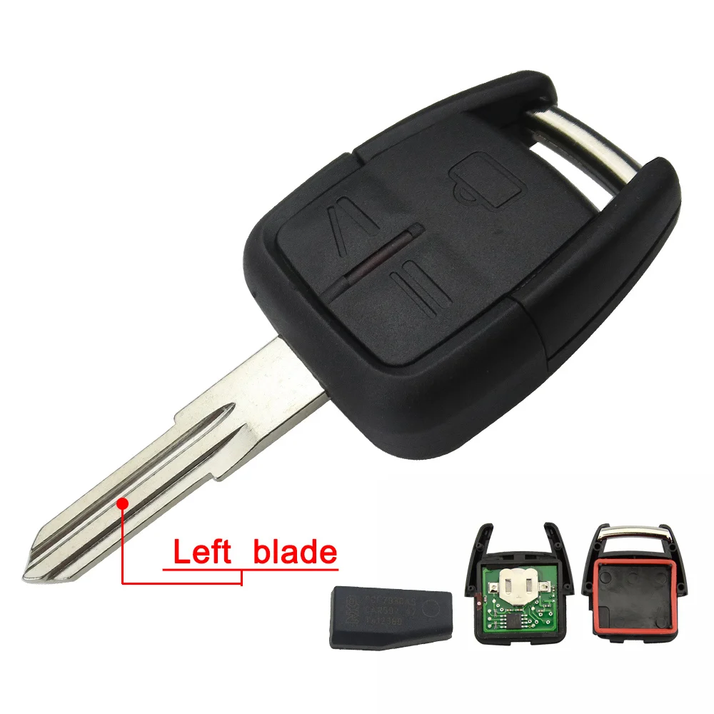 Пульт дистанционного управления OkeyTech для Opel Автомобильный ключ 433 92 МГц чип ID40 HU100