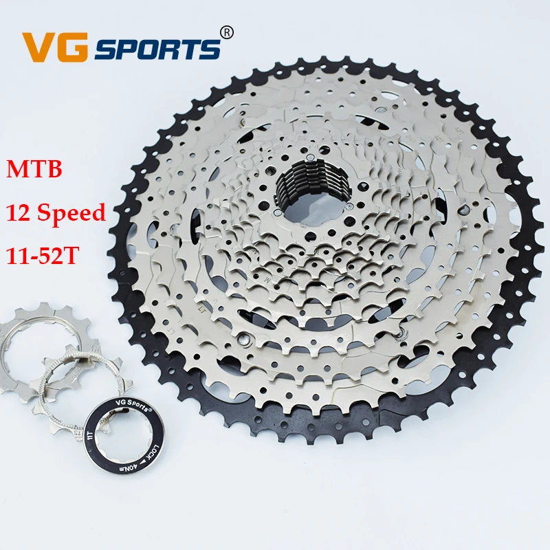 Горячее предложение, новинка, MTB, Сверхлегкий, 12 Скоростей, 11-50 T/52 T, для велосипеда, колесо свободного хода, кассета для велосипеда, 12 S, золото, горный велосипед, колесо