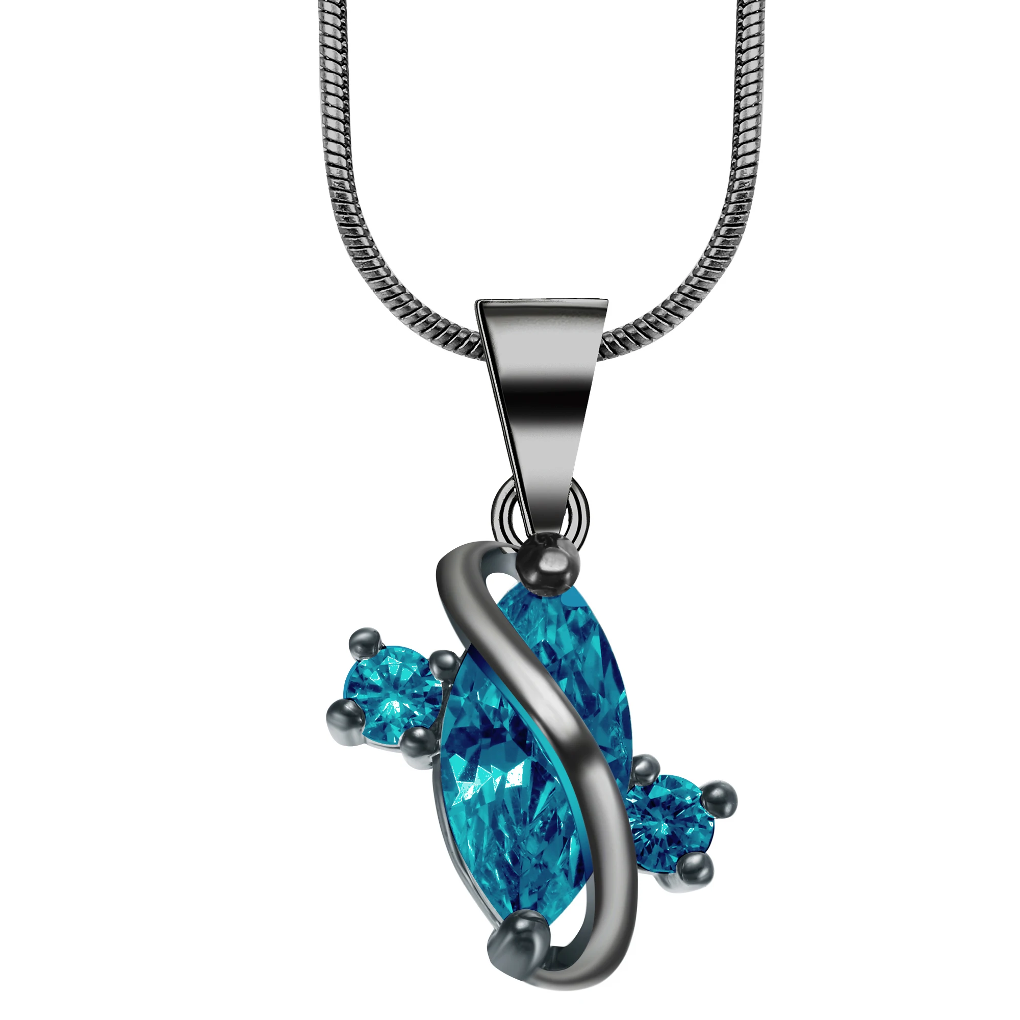 Фиолетовое ожерелье Женская Вечеринка Мама Любовь ювелирные изделия зеленый