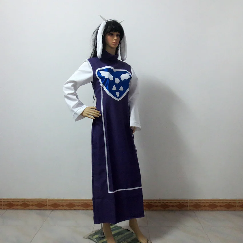 Аниме Undertale Toriel Косплей Костюм на заказ любой размер|cosplay costume|custom cosplay costumecostume |