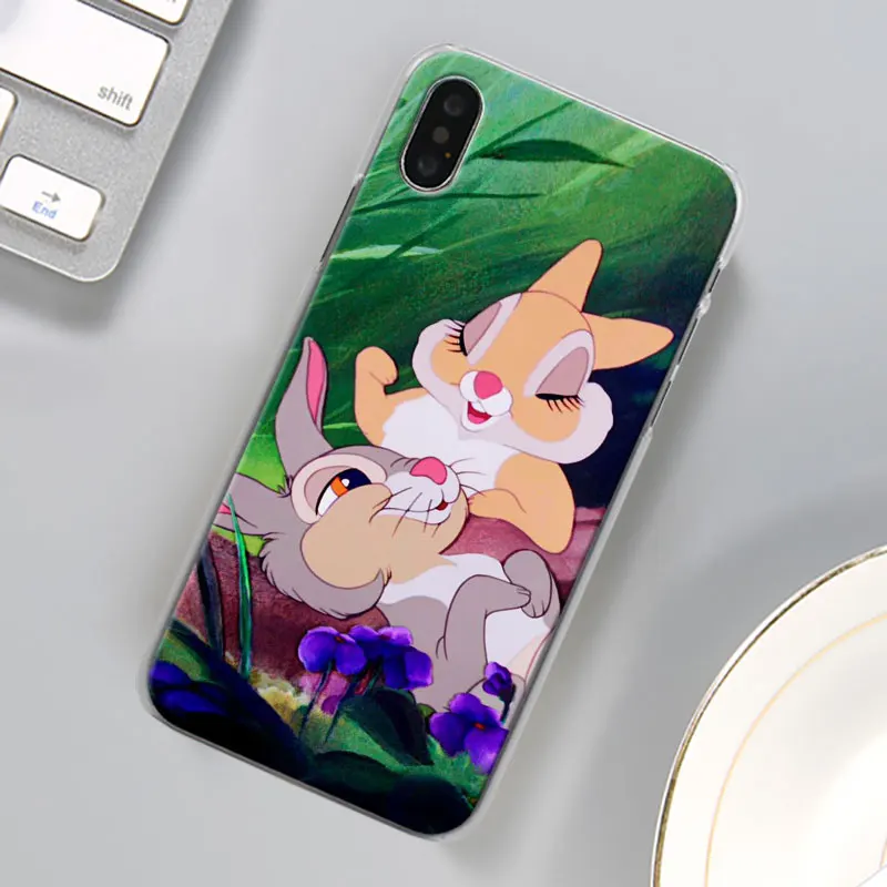 Bambi Thumper чехол для телефона для Apple iPhone X XR 7 8 Plus 6 6s Plus XS MAX 11 Pro MAX SE чехол для телефона Coque