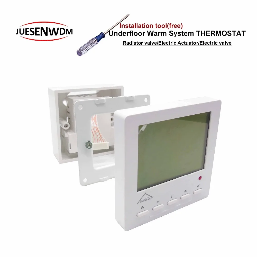 Встроенный термостат для теплого пола|Приборы измерения температуры| |