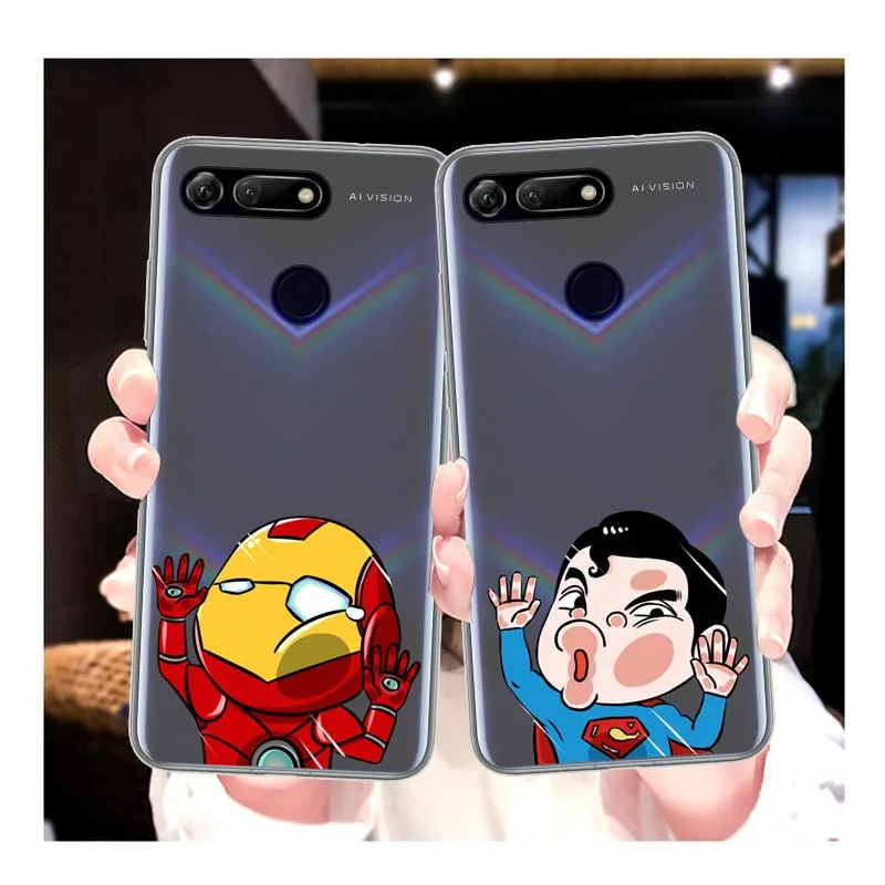 Забавный силиконовый чехол для телефона Huawei Honor 10 9 V20 V10 V9 V8 Lite Мягкий защитный