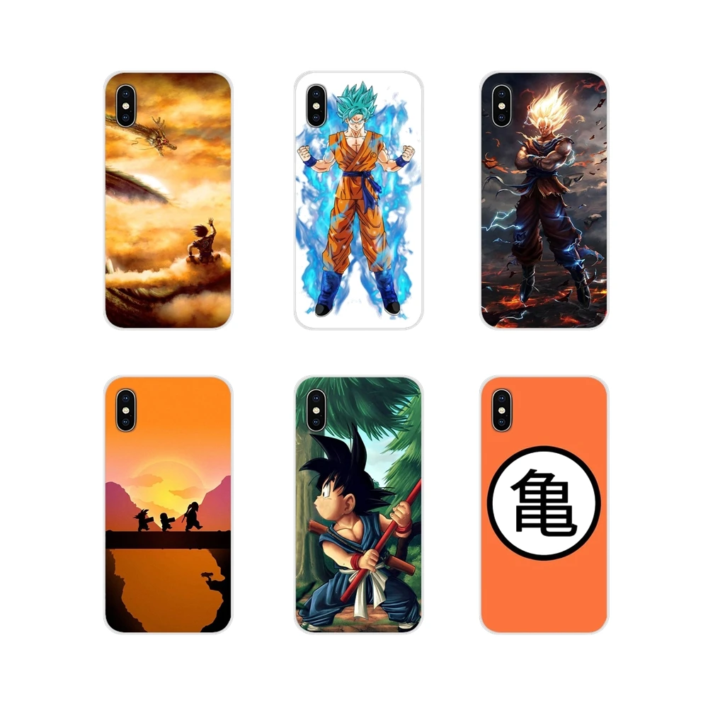 Японские Аниме Dragon Ball Z для Motorola Moto X4 E4 E5 G5 G5S G6 Z2 Z3 G3 G2 C Play Plus Аксессуары чехлы