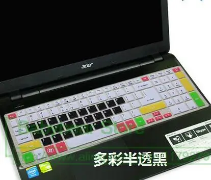 15 дюймов силиконовый защитный чехол для клавиатуры Acer Aspire 5738 5738Z 5338 3D