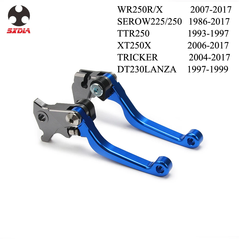 1 Мотоцикл с ЧПУ сцепные рычаги для YAMAHA WR250R WR250X WR250F WR450F YZ80 YZ85 YZ125 YZ250 YZ250F TE250 TE300 FC250-450 - Цвет: 1