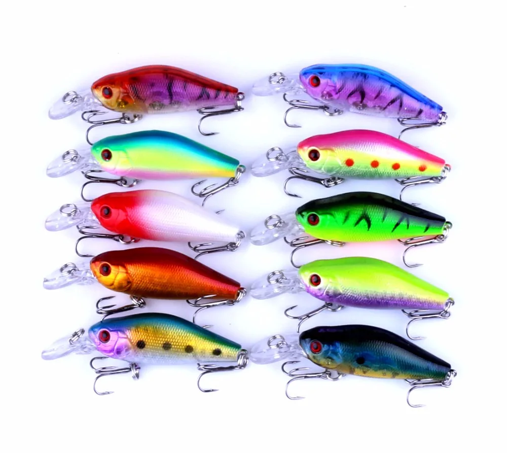 

20 шт., 8 г, 6,5 см, искусственная приманка, искусственная рыба, воблер, плавающая искусственная приманка для ловли карпа, рыболовные снасти