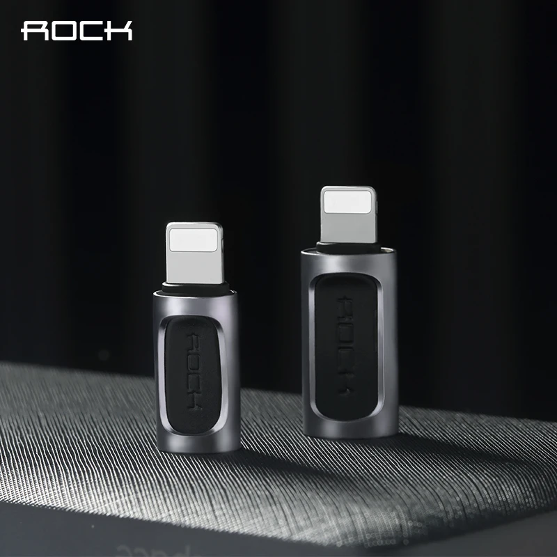 Зарядный кабель-конвертер Rock для iPhone 11 xs max xr 8 7 6s plus 5 ipad | Мобильные телефоны и