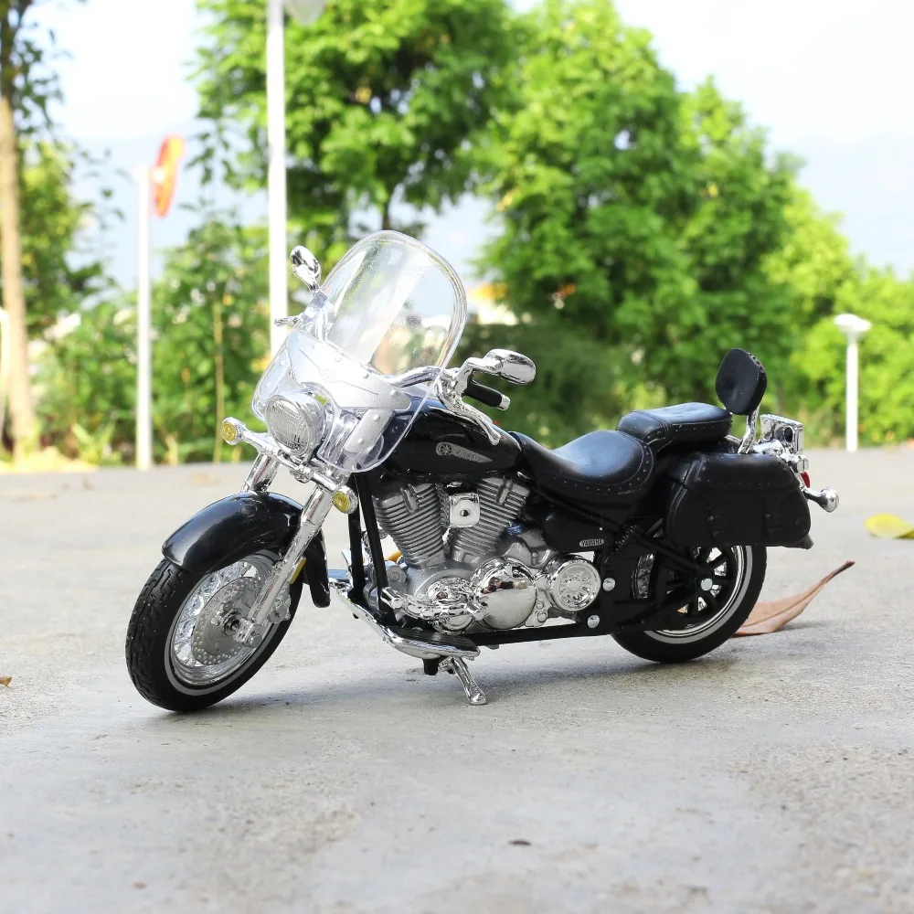 1:18 весы Maisto YAMAHA ROAD STAR SilverADO гоночные машины для мотоциклов мини-модели