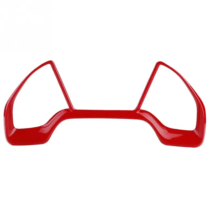 Красный Car Dashboard Decorative Frame Dial Rings Trim for Honda Civic 10th Car Front Dashboard Decoration Frame - Название цвета: Красный