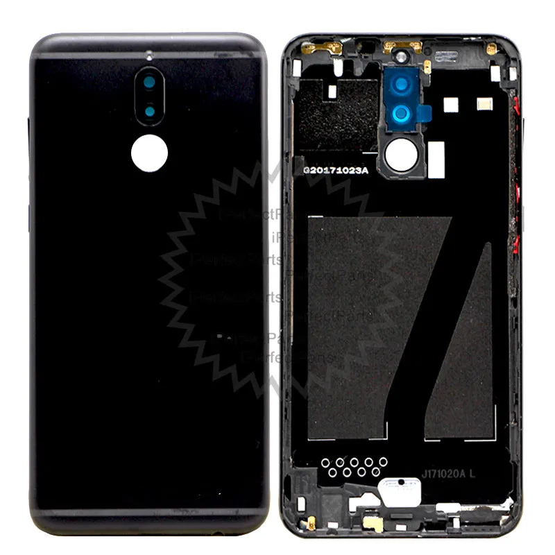 Задний Корпус для huawei G10 RNE-AL00/G10 Плюс/Коврики 10 Lite RNE-L0 Батарея дверь задняя крышка чехол для huawei maimang 6