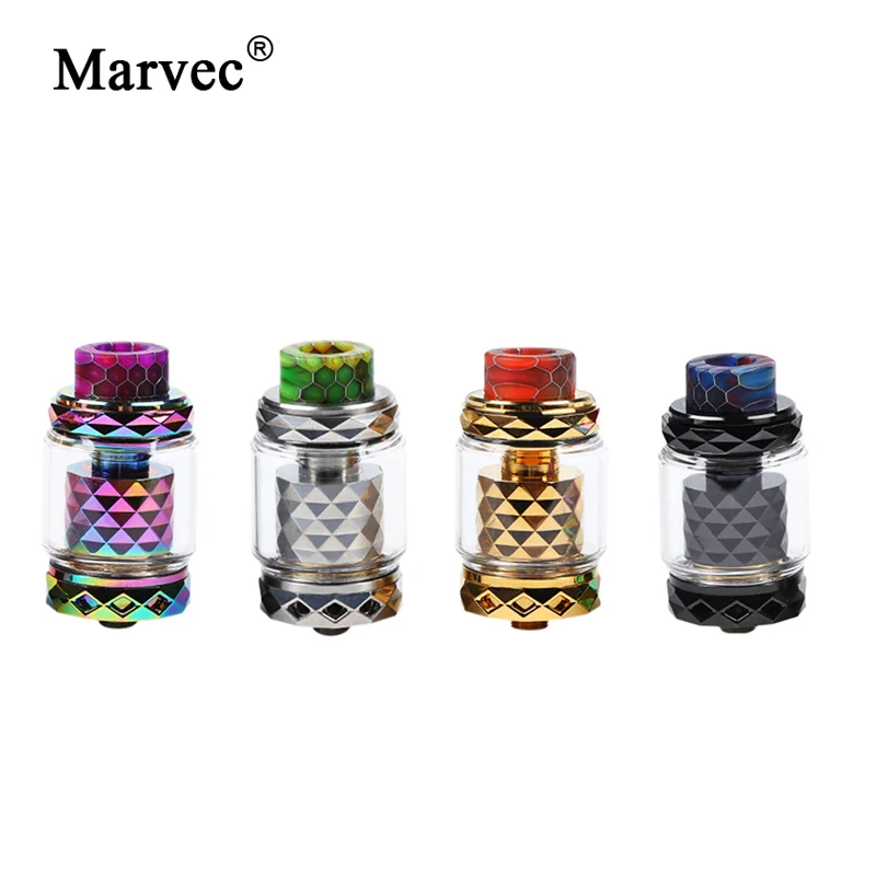 Атомайзер Marvec Priest RTA электронная сигарета 27 мм диаметр 4 0 мл стеклянный резервуар
