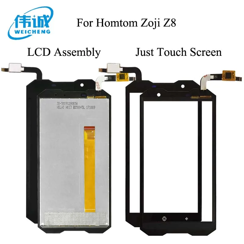 HOMTOM ZOJI Z8 ЖК дисплей + сенсорный экран 100% оригинальный протестированный