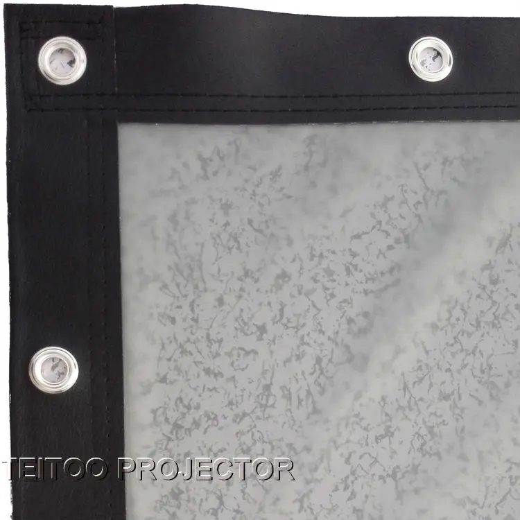 120 дюймовый высококачественный проектор задний экран из ПВХ быстрый складной