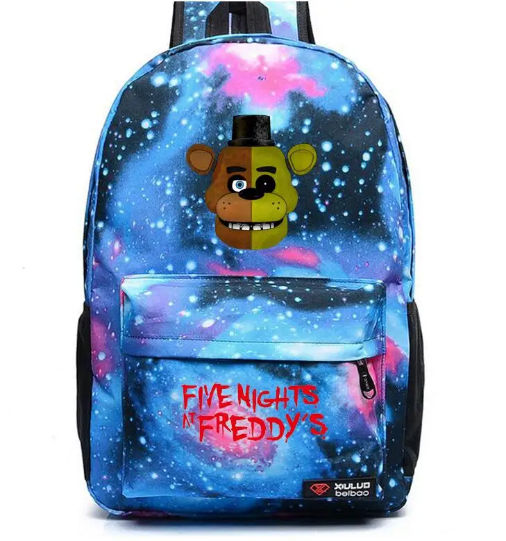 M Рюкзак Five Nights at Freddy, школьные рюкзаки для подростков, сумка для ноутбука, сумки для книг, женские и мужские повседневные дорожные сумки - Цвет: M