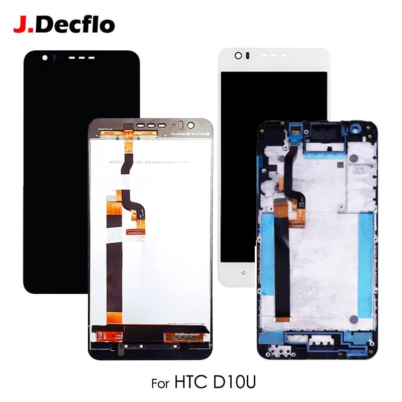 ЖК-дисплей с сенсорным экраном дигитайзер для htc D10U Desire 10 lifety 825 D825u рамкой полная