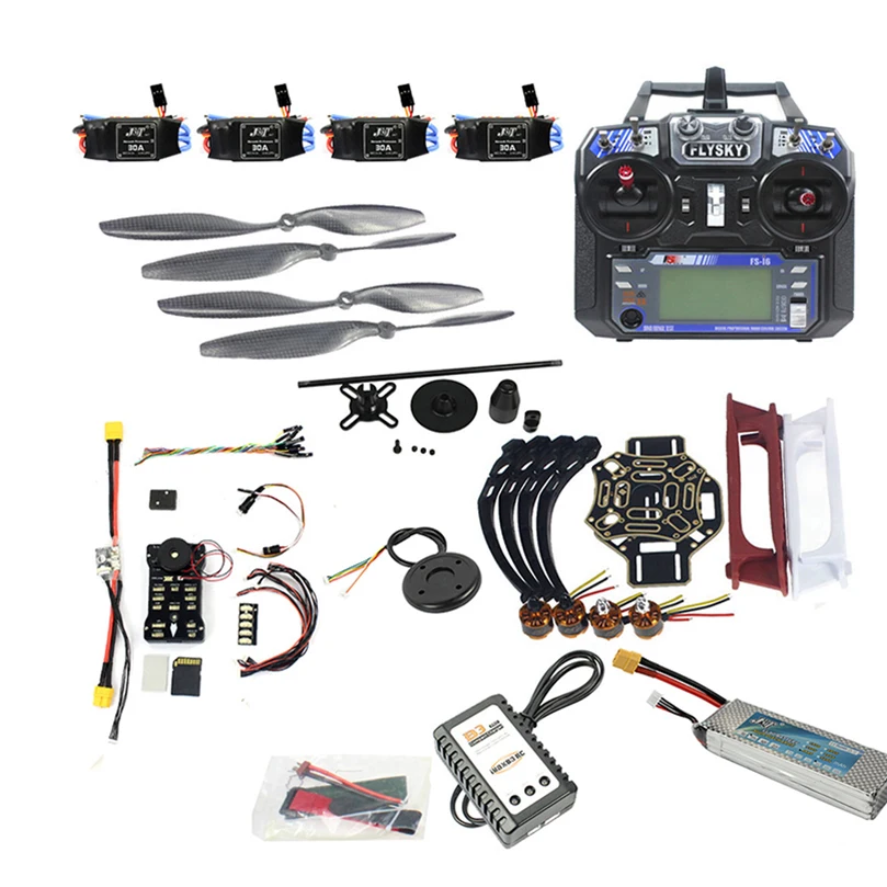 Квадрокоптер PXI PX4 4 оси комплект с 450 рамами FPV управление полетом мотор 920KV GPS