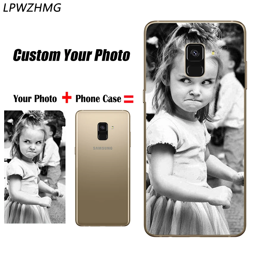 LPWZHMG мягкий чехол для Samsung Galaxy A5 2017 телефона 2018 A6 Plus A3 DIY индивидуальные фото ТПУ