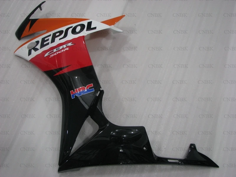 for CBR500 RR 2013 - 2014 Fairings 13 repsol Plastic CBR 500 Unpainted | Автомобили и мотоциклы