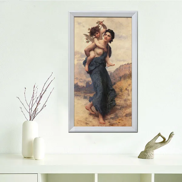 Картина маслом ручной работы воспроизведение Венеры и Амура от William Bouguereau | Дом