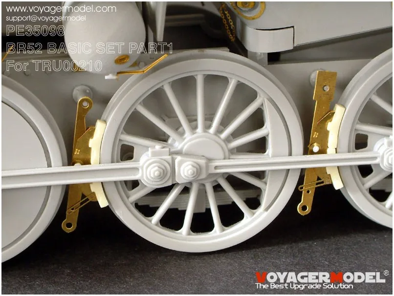 KNL HOBBY Voyager модель PE35098 Bavarian BR52 паровоз обновление база металлическое травление(1