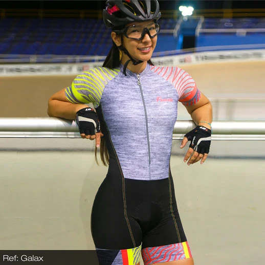 2019 Женская одежда с коротким рукавом Сексуальная команда тела tri skinsuit