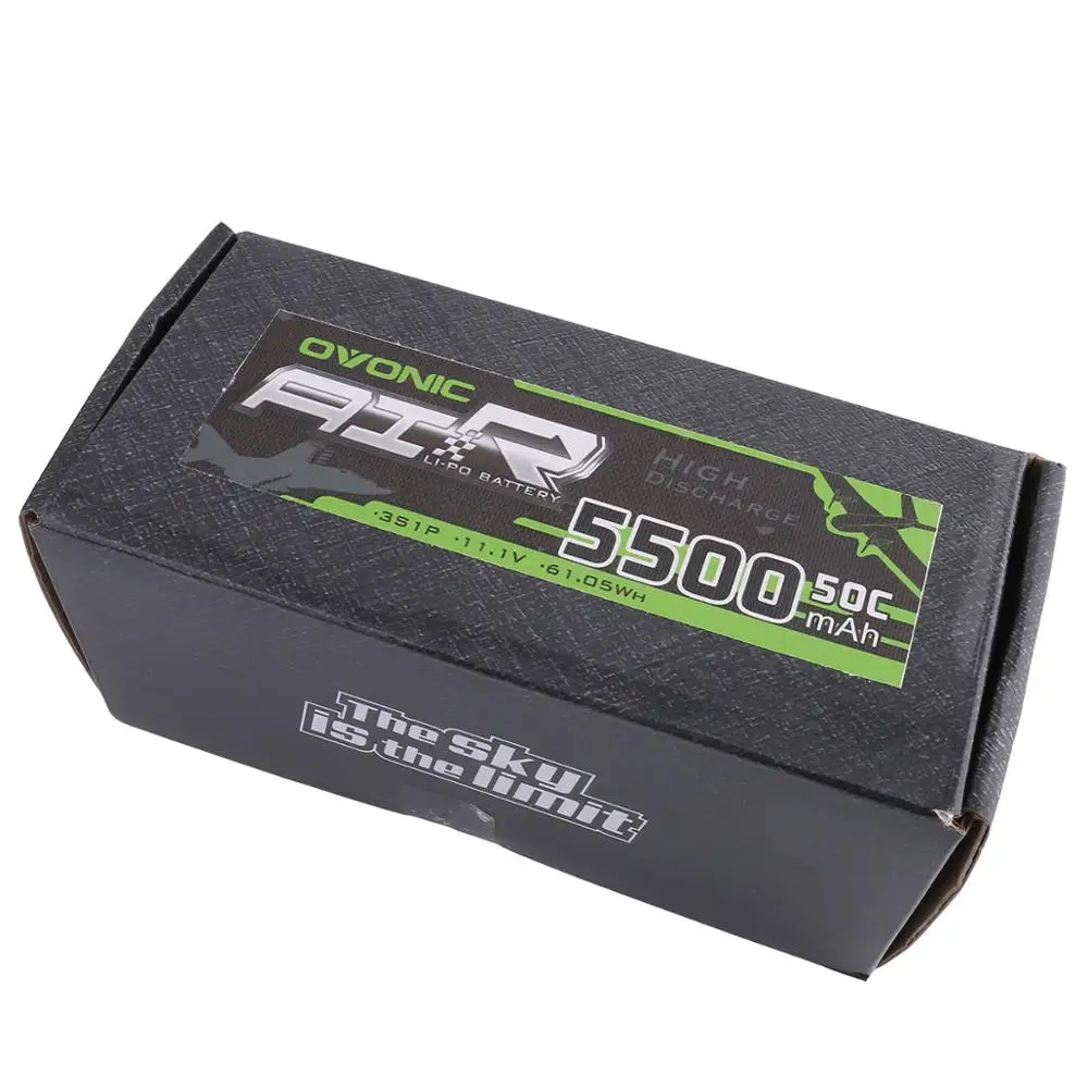 2 упаковки ovoic 5500mAh 11,1 V LiPo 3S 50C аккумулятор Deans XT60 T разъем для Erevo VXL 2,0 автомобиль Heli Quad RC автомобиль