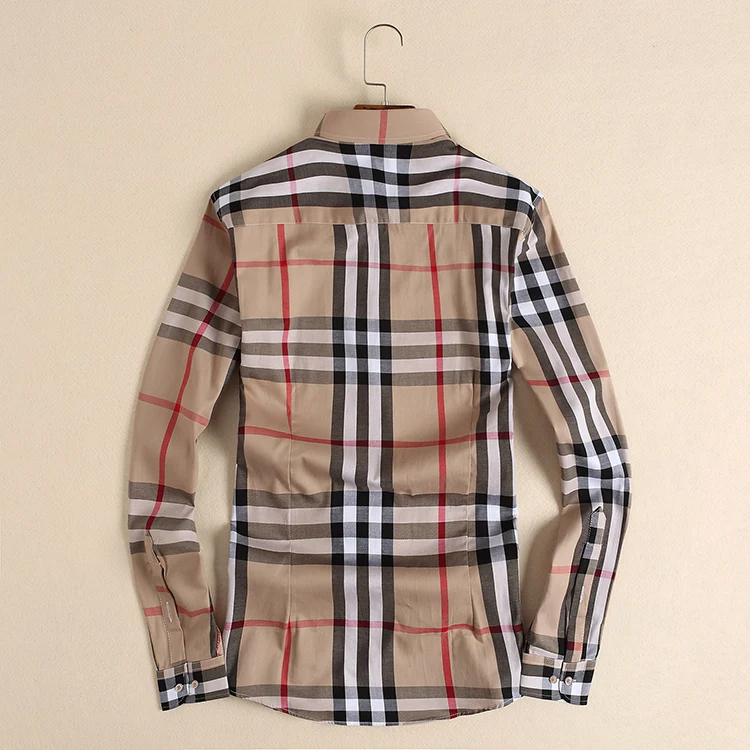 Настоящее фотография фотографии мужская стильная плед с длинным рукавом