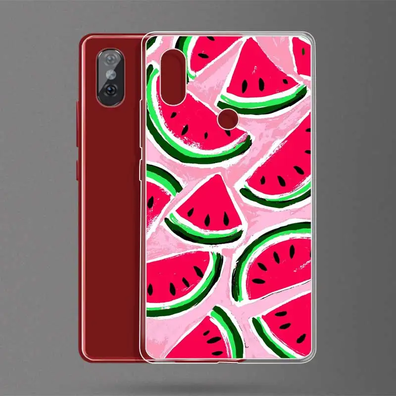 DREAMFOX N027 фруктов и фруктовых Мягкий ТПУ силиконовый чехол для Xiaomi mi x 3 A1 A2 5C 5X6X8 9 Lite