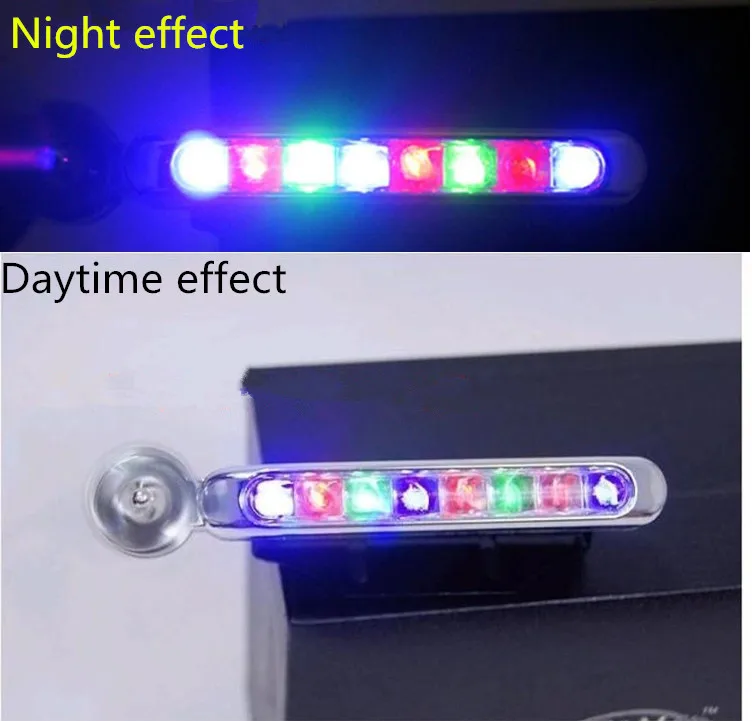 2 пары 8 светодиодов без проводки ветрозащитная решетка автомобильные фары с