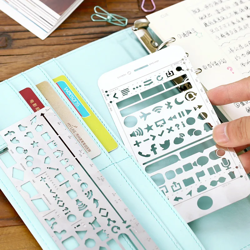 Креативный телефон 6/6s Plus веб UI вырезные трафареты для рисования металлическая