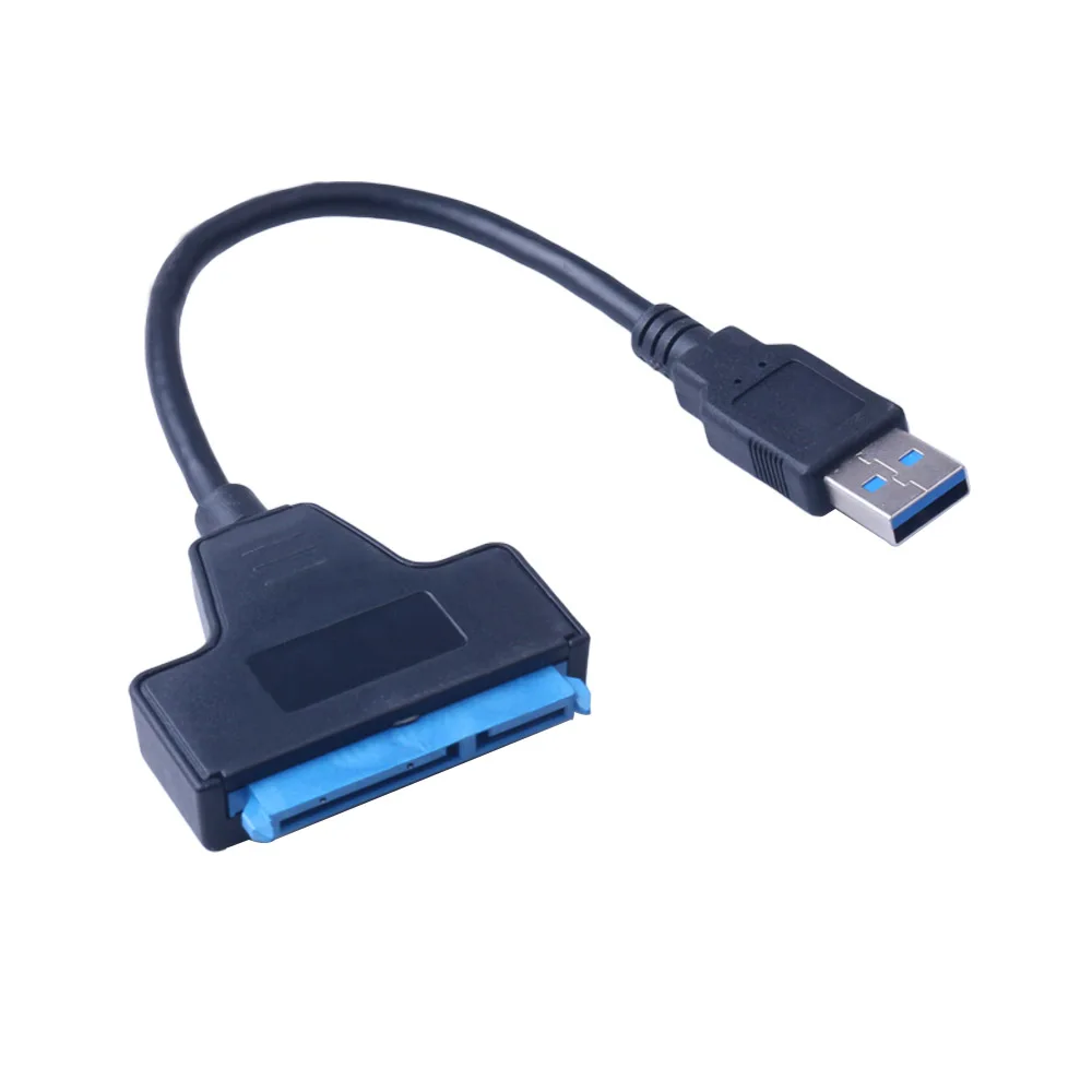 USB 3 0 к SATA 22 Pin 2 5 дюйма драйвер для жесткого диска SSD адаптер кабель