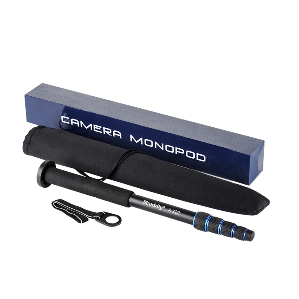 Телескопический регулируемый портативный алюминиевый сплав для фотосъемки DSLR