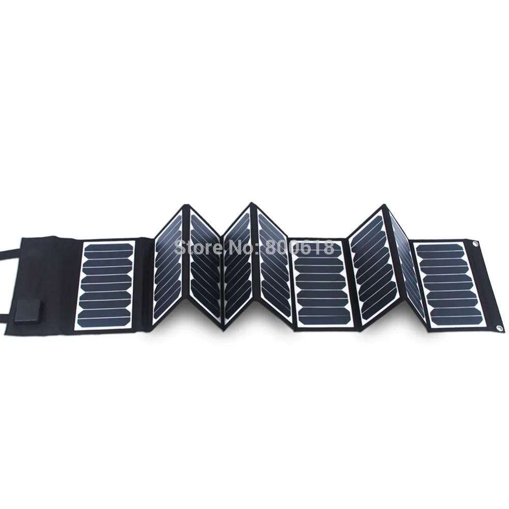 Складная солнечная панель 60 Вт высокая эффективность 24% Sunpower портативное