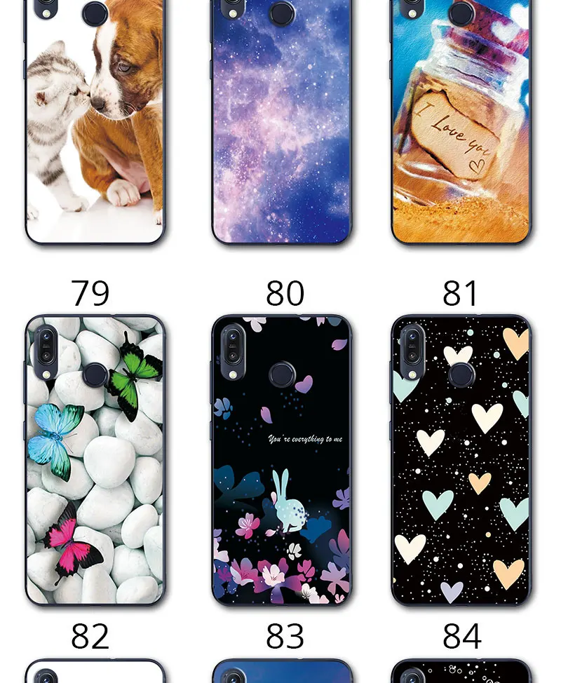 Милый модный чехол для телефона Asus Zenfone ZB555KL, задняя крышка с изображением животных, сердечек для ZenfoneMax M1 ZB 555 KL, чехол-бампер