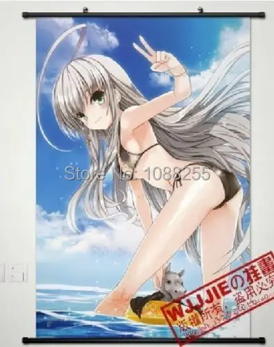 Настенный плакат прокрутки домашний декор Haiyore! Nyaruko san: san аниме косплей|home decor|scroll