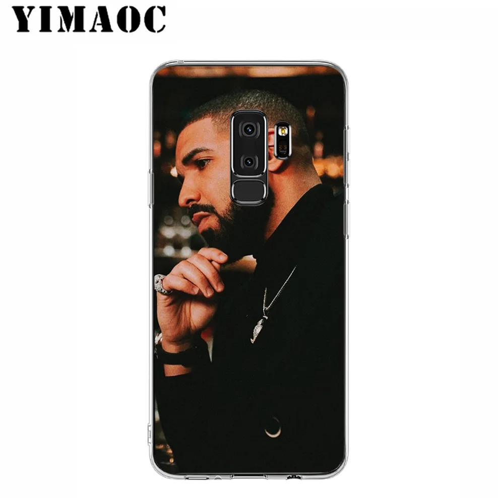 YIMAOC Drake Hotline Bling Soft Silicone Case for Samsung Galaxy S10 S10E S9 S8 Plus S7 S6 Edge &amp Note 9 8 Cover |