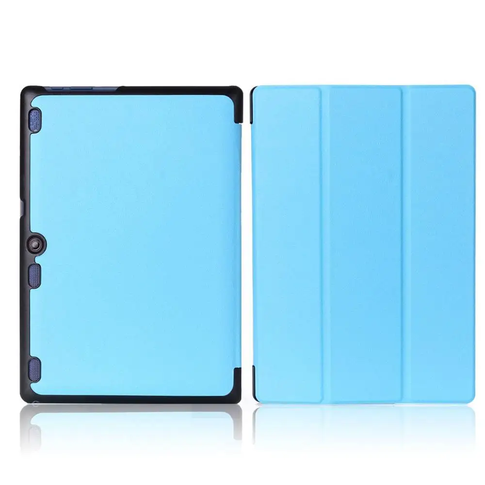 Ультратонкий чехол-подставка для lenovo tab 10 tb-x103f Tab 2 A10-30 TB2-X30F Tablet funda для Tab 3 10 Plus Tab3 10 - Цвет: Tab2 A10 KST Skyblue