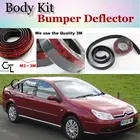 Дефлектор для бампера и губ для Citroen C5, передний спойлер, юбка для автомобилей, вентиляторы для тюнинга, комплект кузова, полоска