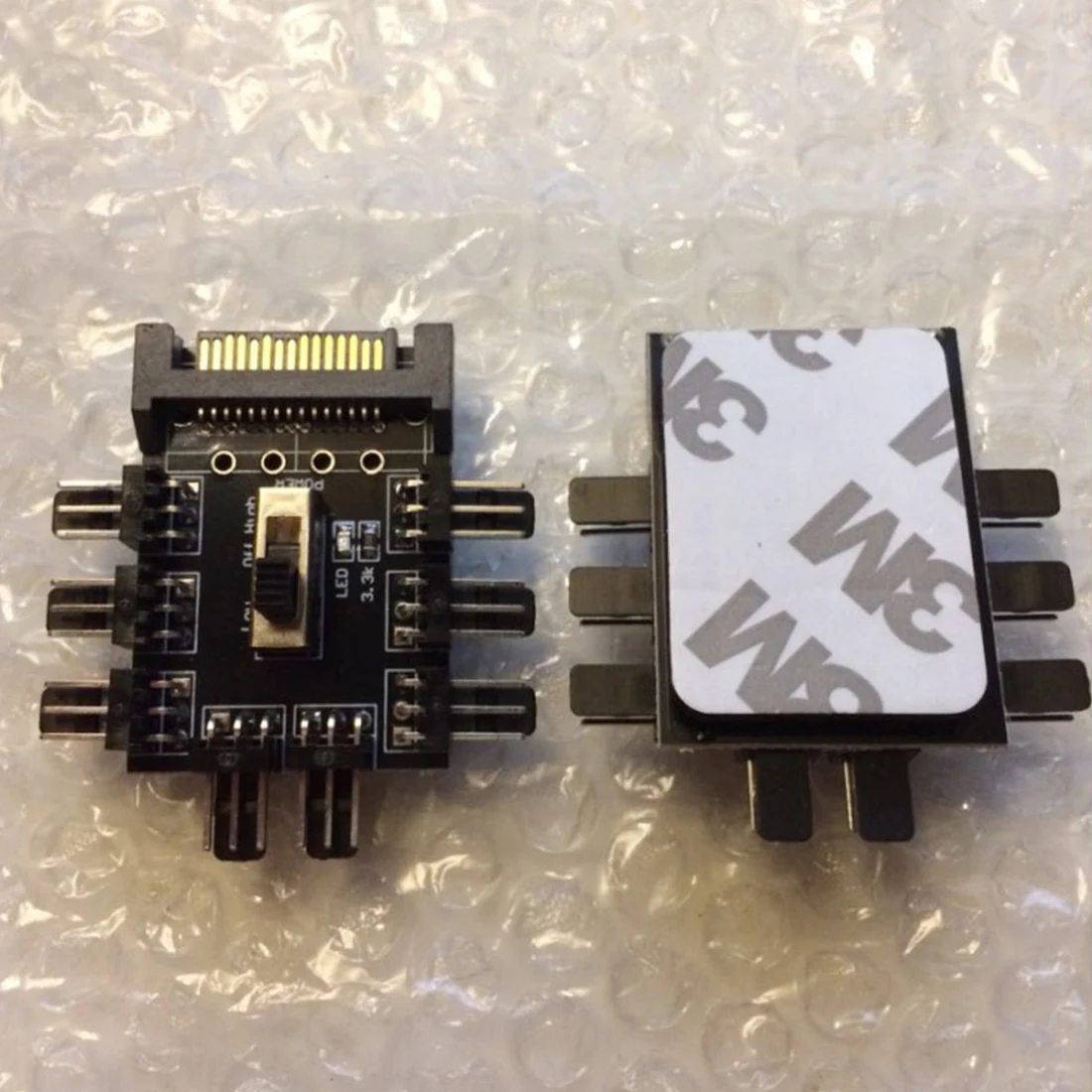 Разветвитель Pwm Sata Molex для ПК 3 pin 1 8 кабель майнинга 12 В блок питания кулер
