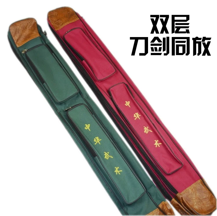 Новый двухслойный Многофункциональный мешок с мечом tai chi длина 110 см утолщенная