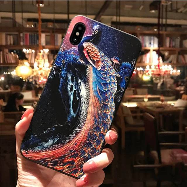 kqxk 3D чехлы на заднюю панель с тисненым рисунком для huawei P30 Lite P8 P9 P10 P20 P Smart Plus mate 10 20 Lite Y6 Pro, ТПУ чехол для Honor 6A 7A 8X - Цвет: kqxk